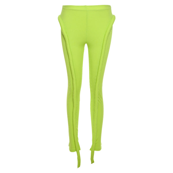 Pantalones Deportivos Cintura Alta con Ajuste de Cadera