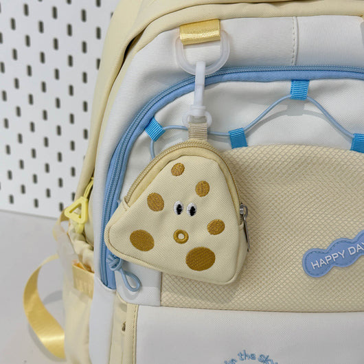 Mochila de Gran Capacidad Ligera con Diseño de Contraste - Image 16