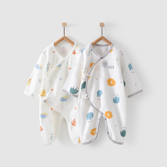 Pijama Enterizo Bebé Algodón Cuatro Estaciones - Romper Recién Nacido Otoño