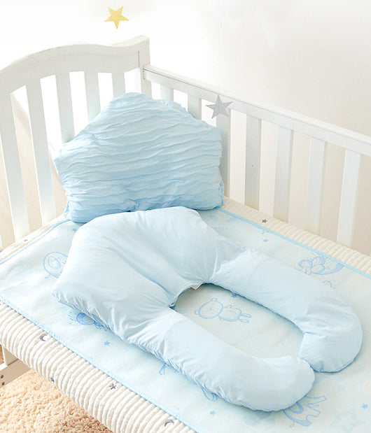 Almohada Correctora de Forma Craneal para Bebé - Comodidad y Seguridad en Verano - Image 10