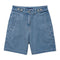 Shorts Denim Ajustables Mujer Cintura Regulable Corte Relajado