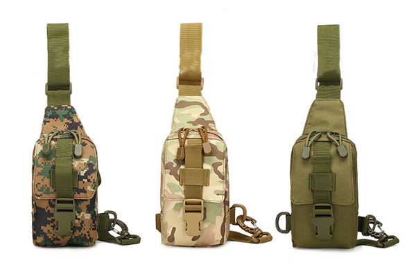 Bolsa de Hombro Táctica de Camuflaje para Campo
