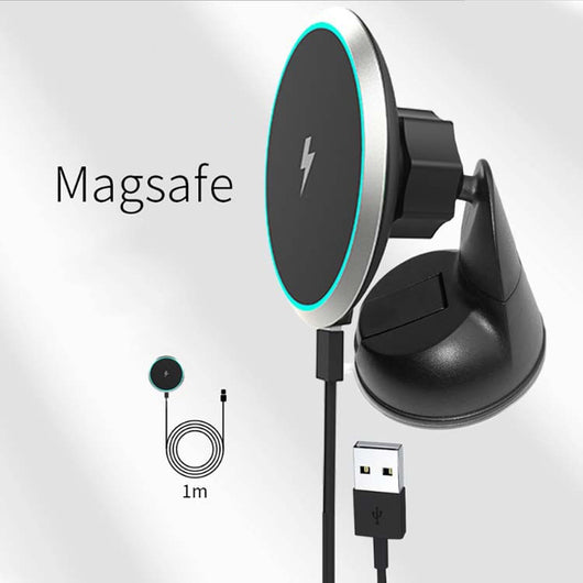 Cargador Magnético Inalámbrico 15W para Auto - Soporte Ventilación Carga Rápida - Image 7