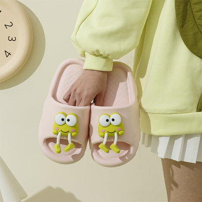 Pantuflas Rana de Dibujos Animados con Suela Suave Antideslizante para Mujer - Image 5