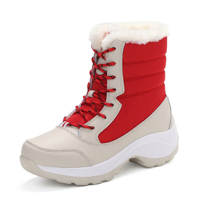 Botas de Nieve Impermeables para Mujer con Forro de Terciopelo - Image 7