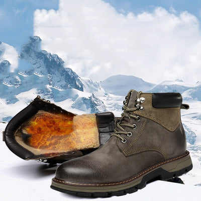 Botas Martin de Cuero para Hombre - Estilo Británico Clásico - Image 5
