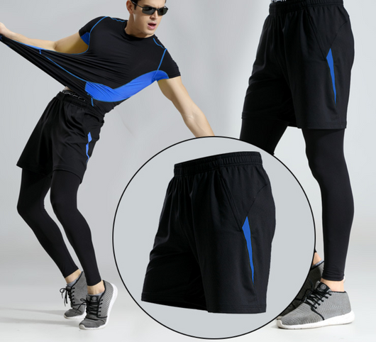 Shorts deportivos de secado rápido para correr y entrenar - Image 3