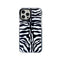 Funda Transparente con Diseño Cebra para Teléfono