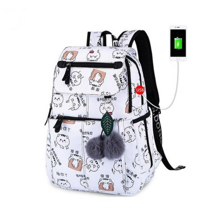 Mochila Estampada para Niñas con Diseño Moderno - Image 8