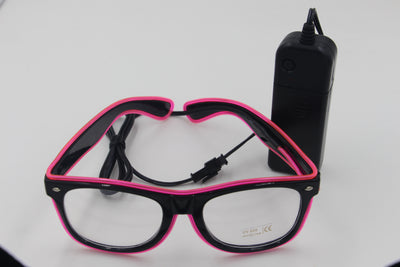 Gafas LED EL Wire 7 Colores Intermitentes - Accesorios Luminosos para Fiestas - Image 24