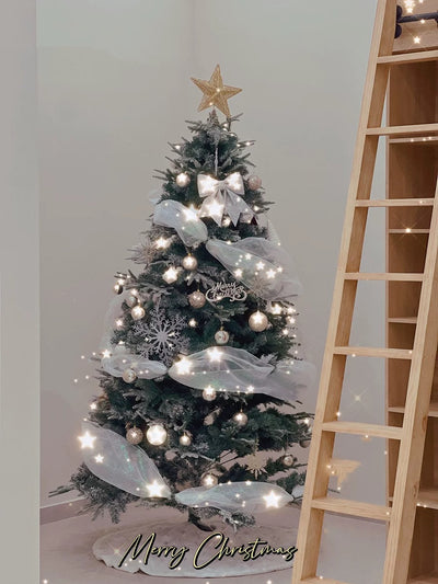 Cintas de Seda y Moños Decorativos para Árbol de Navidad - Image 24