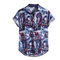 Camisa Casual de Manga Corta para Hombre - Cuello Solapa Estilo Moderno