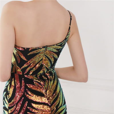 Vestido de Noche con Lentejuelas Brillantes para Fiestas y Eventos Especiales - Image 9