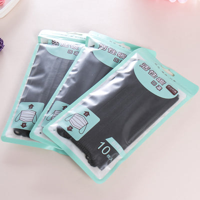 Mascarilla Protectora de 4 Capas Negra