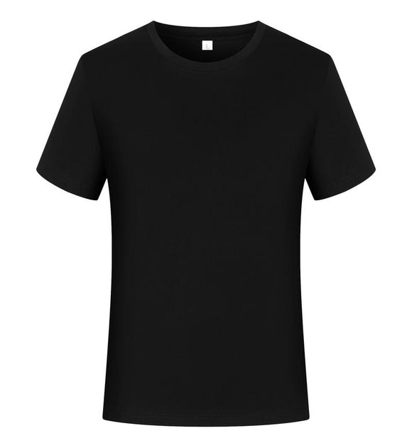 Camiseta Unisex de Algodón Negro - Clásico Versátil para Todos