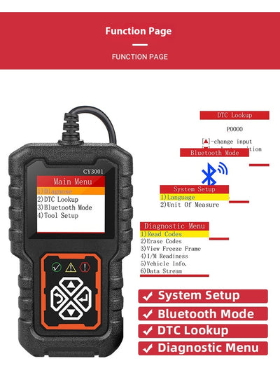 Lector de Códigos de Falla Automotriz - Escáner Diagnóstico OBD2 - Image 11