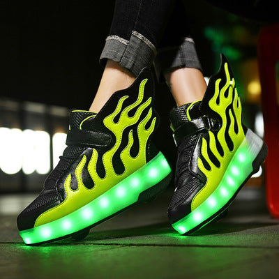 Patines Heelys LED Recargables con Ruedas Luminosas para Niños y Niñas - Image 18