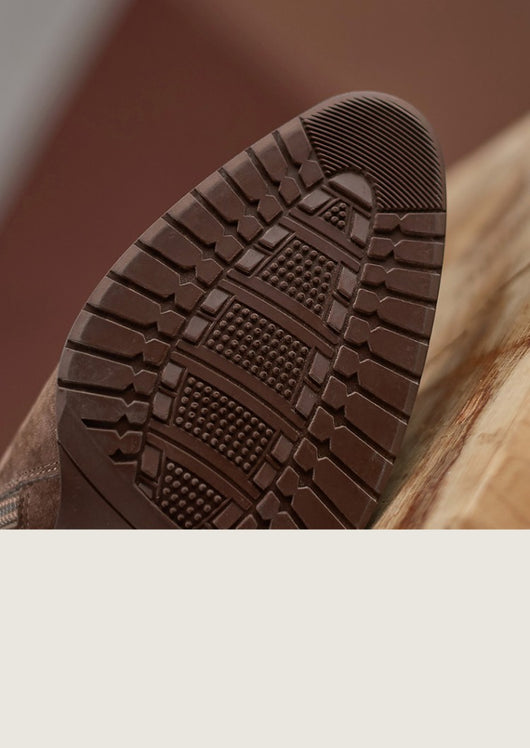 Zapatos de Tacón Medio con Cremallera Lateral y Punta Redonda para Mujer - Image 8