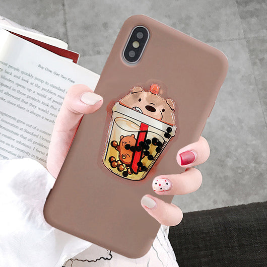Funda Protectora con Efecto Té con Leche y Arenas Movedizas