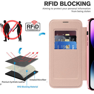 Funda Protectora con Cargador Inalámbrico Transparente y Soporte para Tarjetas - Image 18