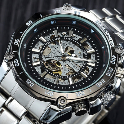 Reloj Automático Hueco Winner Winner - Diseño Mecánico Elegante - Image 9