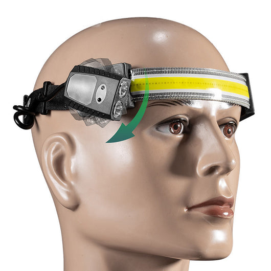 Linterna Frontal LED Recargable para Pesca, Senderismo y Emergencias - Image 10