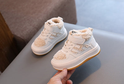 Zapatos de Algodón para Niñas con Lana de Cordero y Suela Antideslizante - Image 16