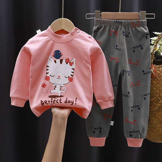 Conjunto de Ropa Interior Infantil Algodón Primavera Otoño - Image 29