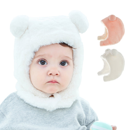 Babero Protector con Gorro de Seguridad Auditiva para Niños