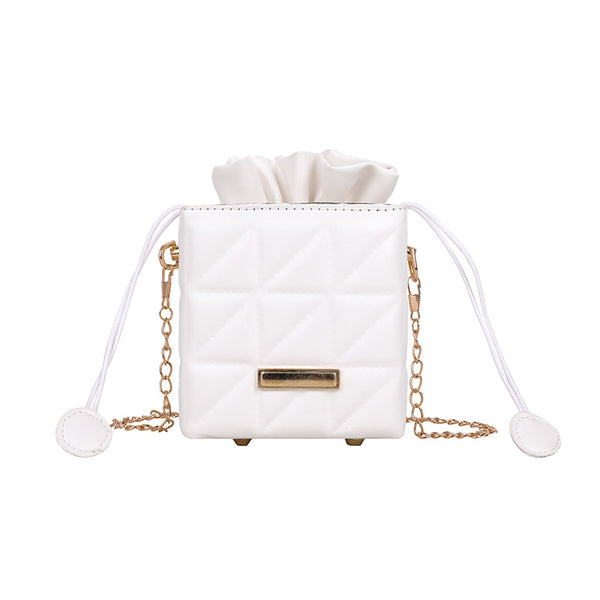 Bolsa Bandolera Bucket con Cadena de Moda - Image 7