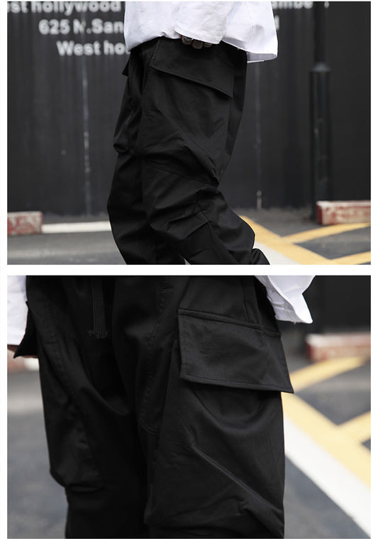 Pantalones de Trabajo Hombre Corte Relajado Color Liso - Image 2