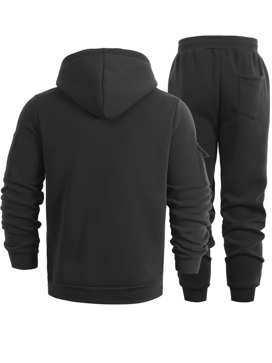 Sudadera Tipo Cardigan para Hombre con Cierre y Bolsillos en los Brazos - Image 10