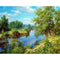 Cuadro Pintura por Números Bosque Natural - Lienzo Moderno 40x50cm