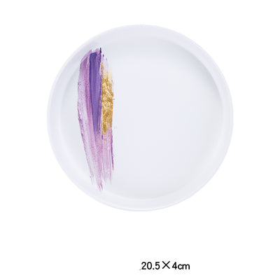 Plato Plano de Cerámica Nórdico Minimalista - Image 6