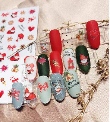 Stickers de Uñas Navideños - Image 3