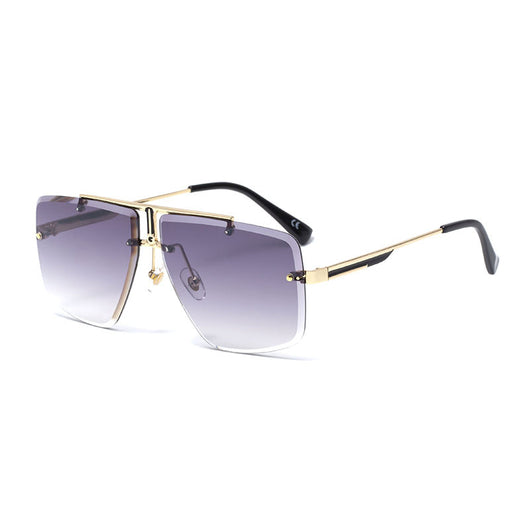 Gafas de Sol Cuadradas sin Marco para Hombre