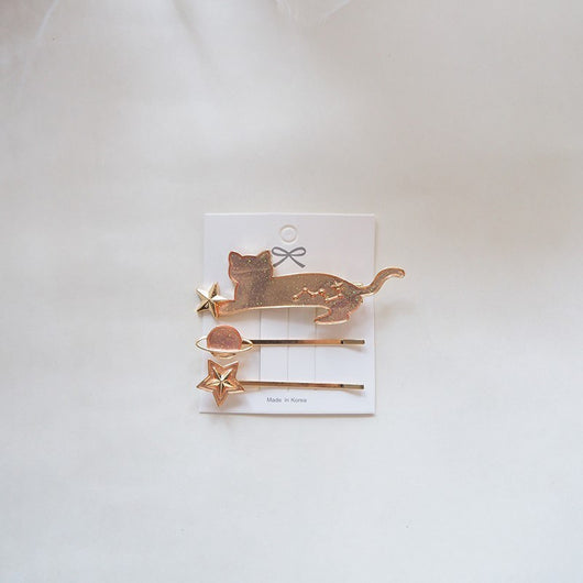 Clip Horquilla Cielo Estrellado - Accesorio Mágico para Cabello Corto - Image 6