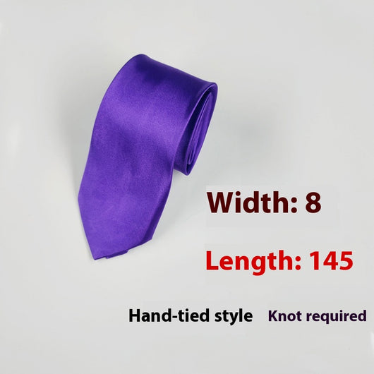 Corbata Negra Clásica Tejida a Mano de 8cm - Image 33