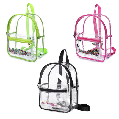Mochila Escolar Infantil Impermeable PVC Transparente - Image 5