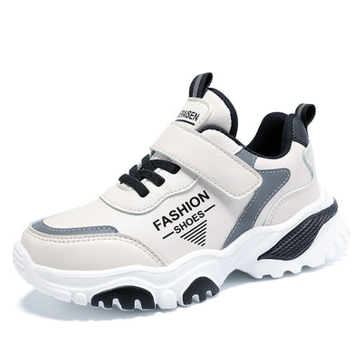 Zapatillas Deportivas Infantiles de Fibra Super Cuero