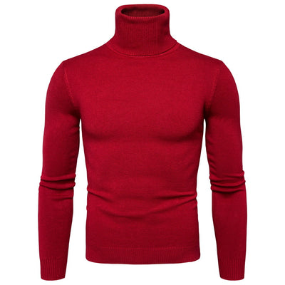 Suéter Térmico Cuello Alto Slim Fit para Hombre - Abrigo Base Cálido - Image 8