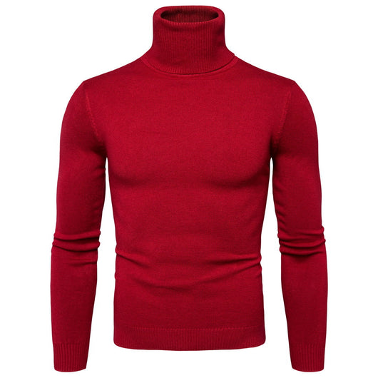 Suéter Térmico Cuello Alto Slim Fit para Hombre - Abrigo Base Cálido - Image 8