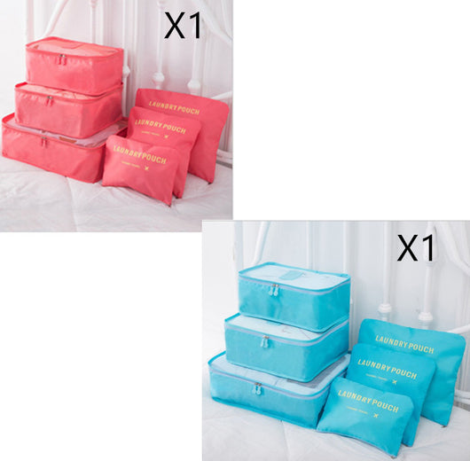 Set de 6 Bolsas Organizadoras de Viaje para Ropa - Image 24