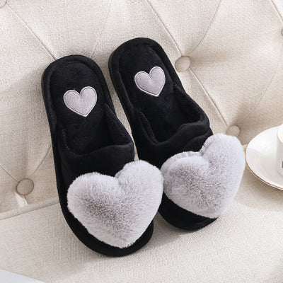 Pantuflas de Invierno Acogedoras con Diseño Romántico para San Valentín - Image 17
