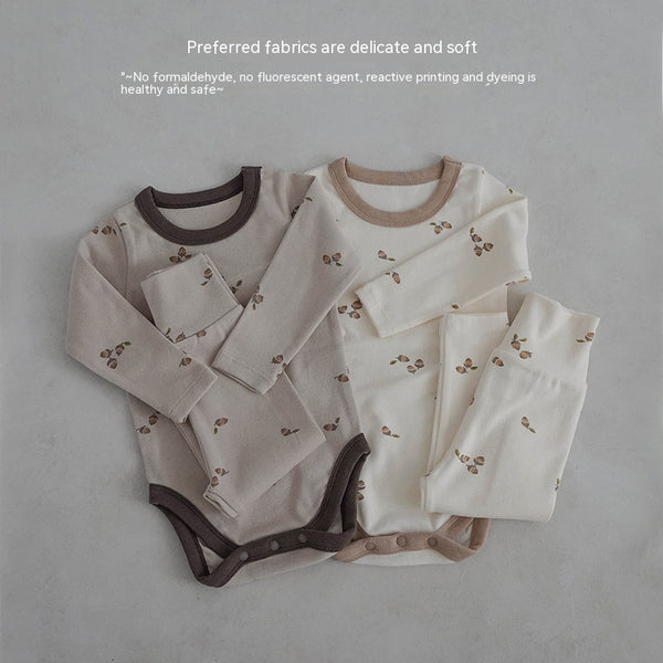 Conjunto de Pijama Infantil Dos Piezas - Romper Cómodo para Niños y Niñas