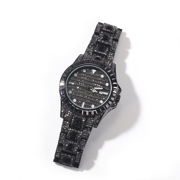 Reloj de Cuarzo Mariposa Diamante con Doble Botón - Image 5