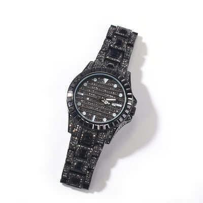 Reloj de Cuarzo Mariposa Diamante con Doble Botón - Image 5