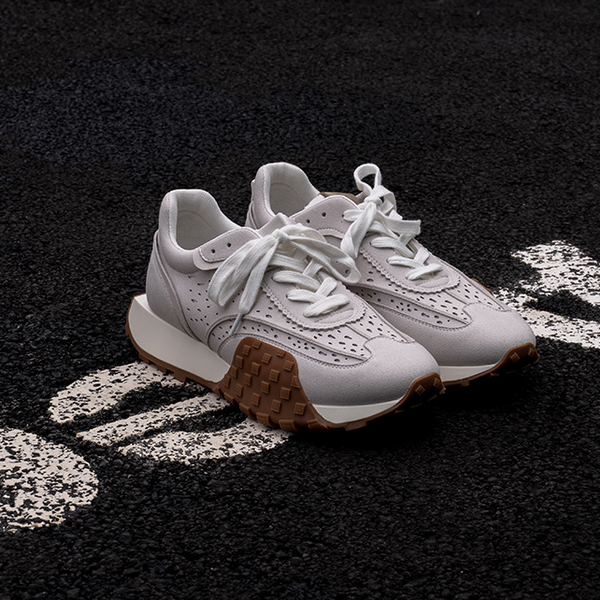 Tenis Retro Gruesos con Bloques de Color - Estilo Casual y Deportivo