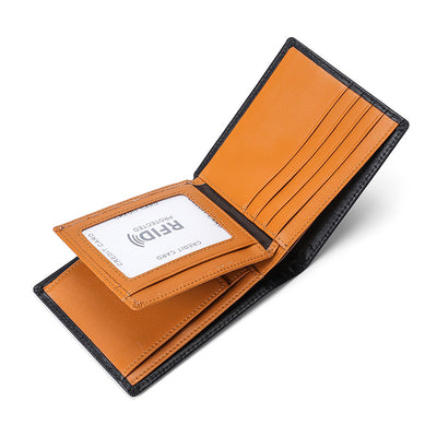 Billetera de Cuero para Hombre con Protección RFID Anti-Fraude - Image 5
