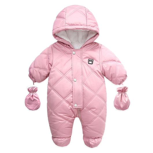 Mameluco Infantil Térmico con Capucha y Guantes Integrados - Image 2